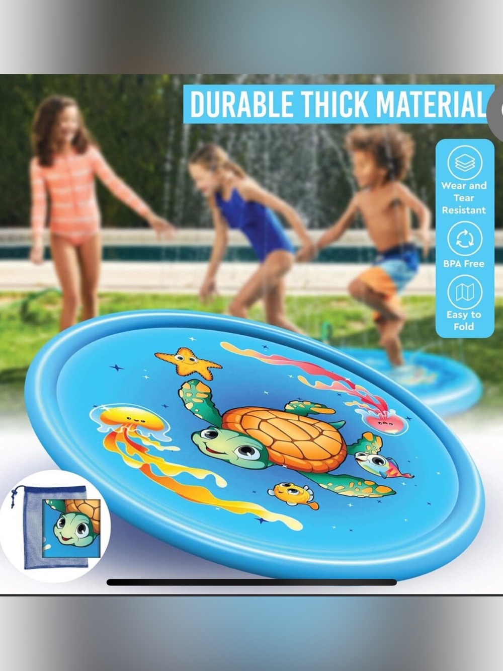 67" Inflatable Splash Pad - Picture 4 of 5